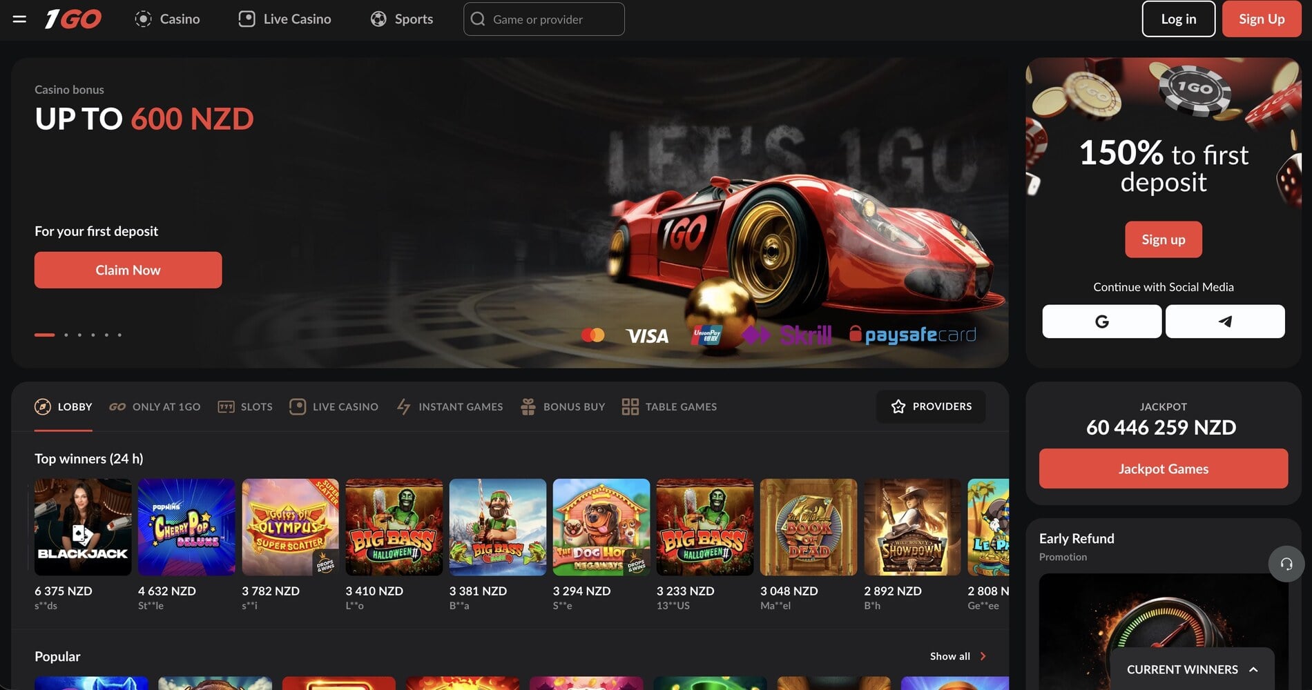 1Go Online Casino