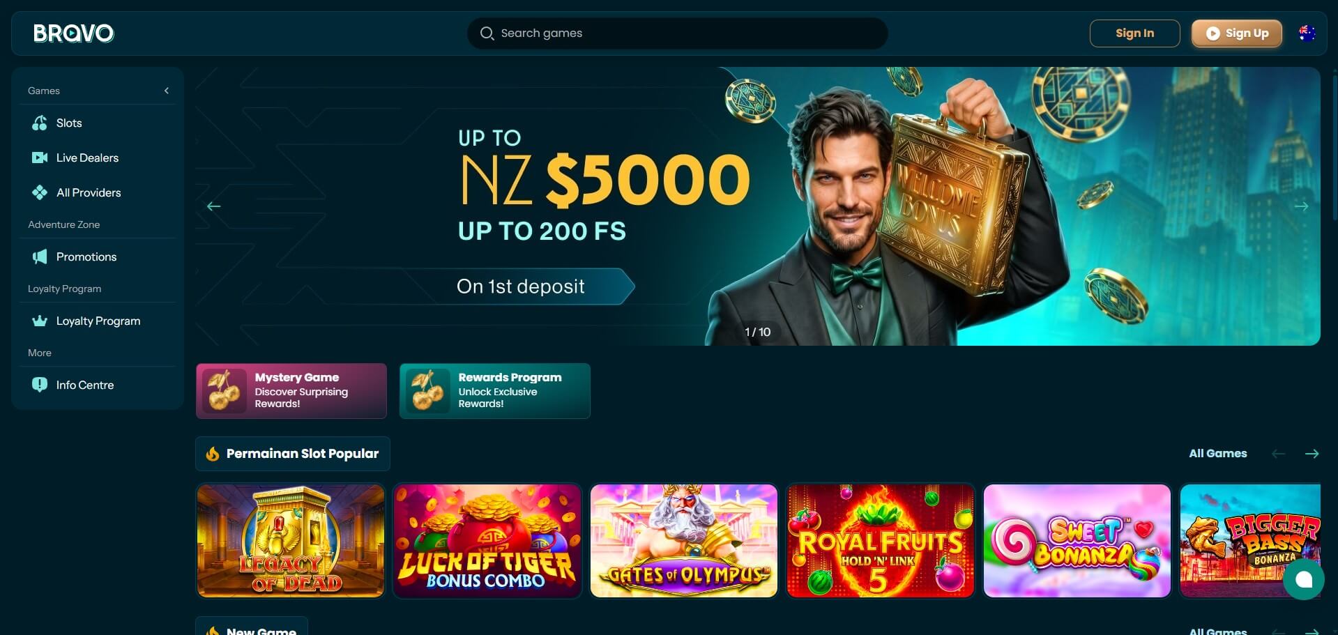 BravoPlay Online Casino