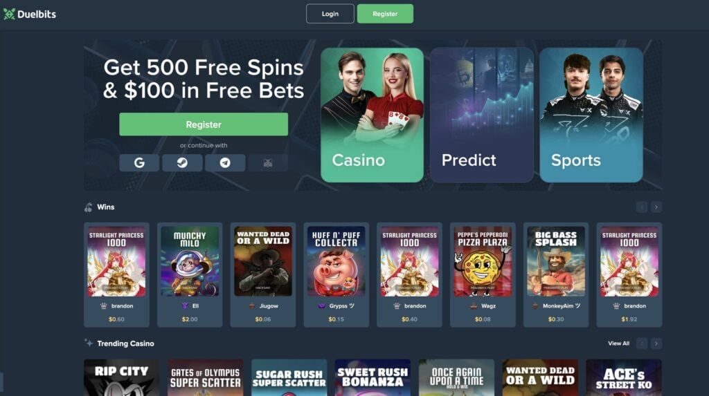 Duelbits Online Casino