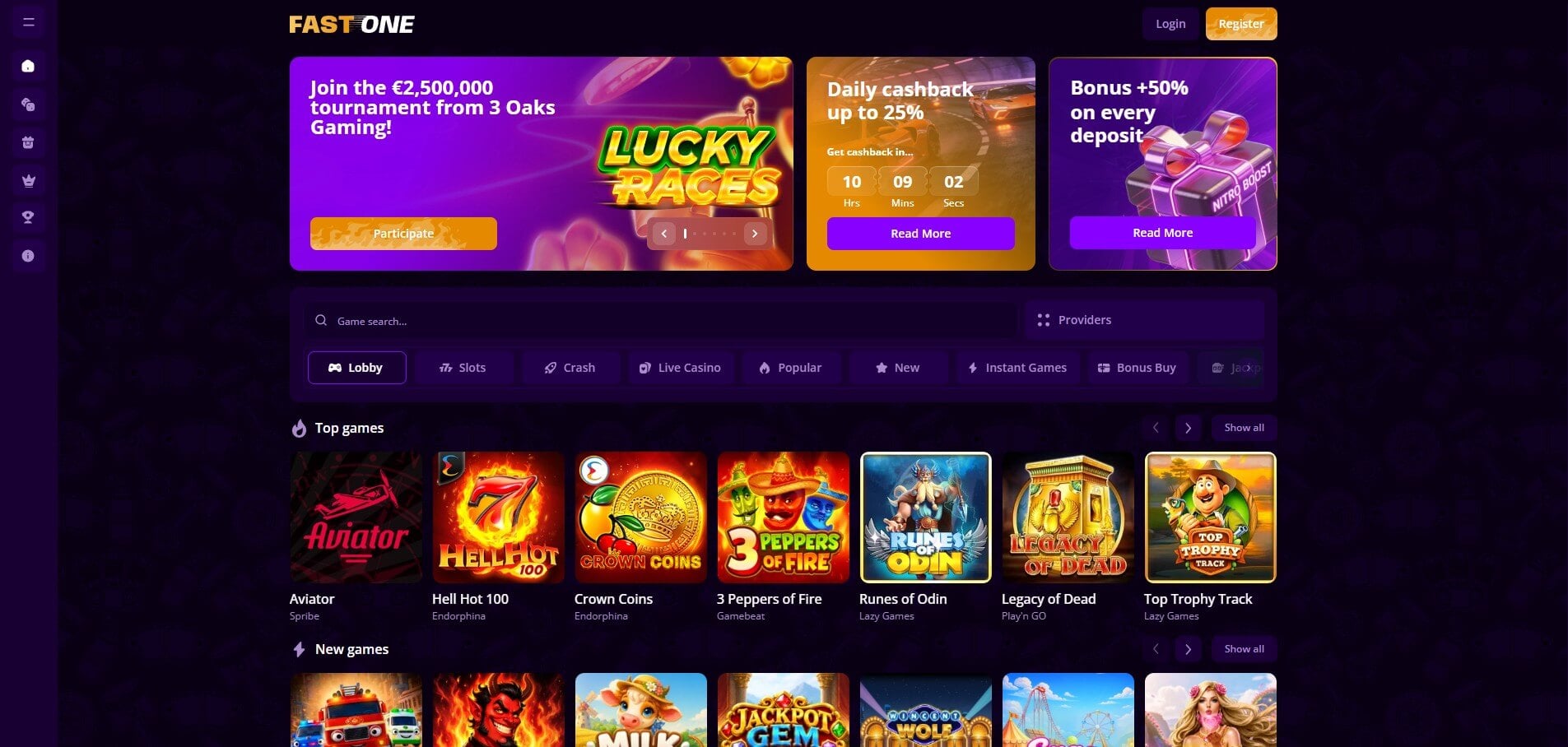 FastOne Online Casino