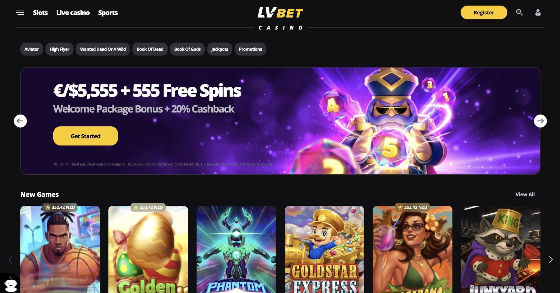 LV BET Online Casino