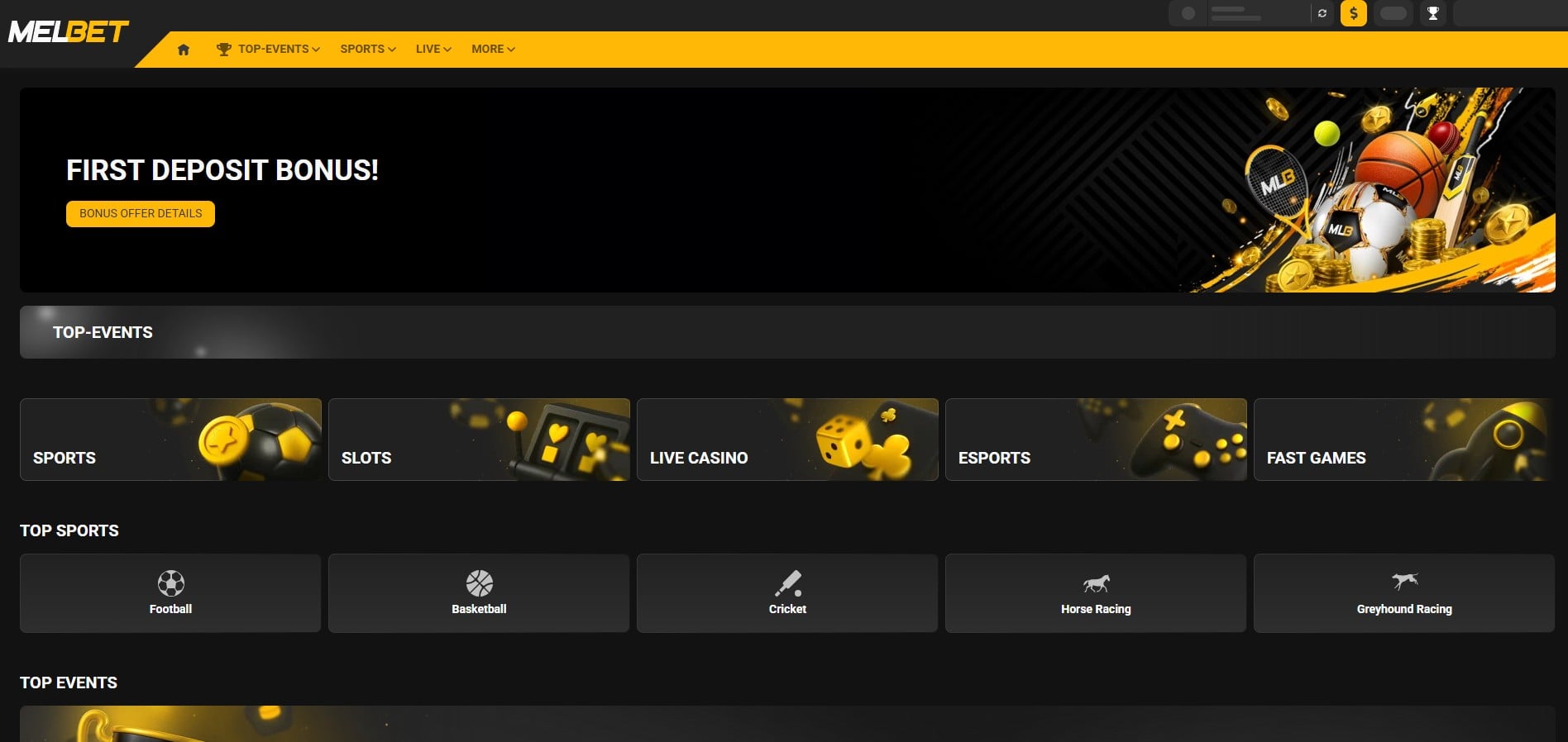 MelBet Online Casino