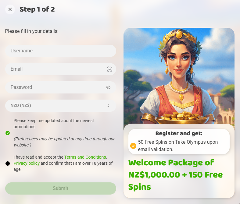 Online gambling sites offering no deposit free spins in New Zealand commonly restrict eligible pokies to a nominated selection.