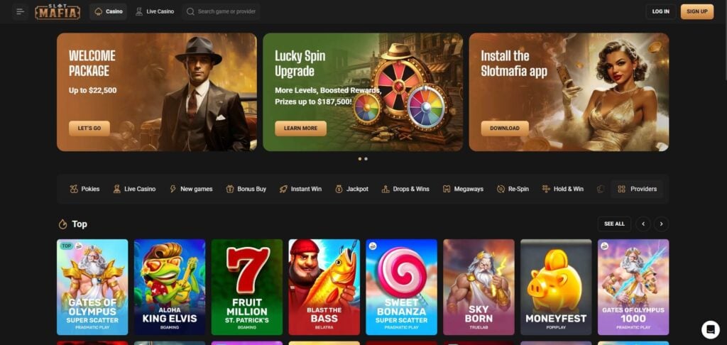 Slot Mafia Online Casino