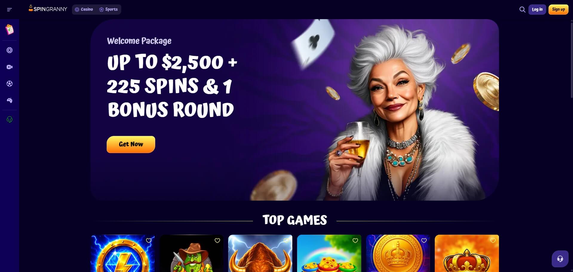 SpinGranny Online Casino